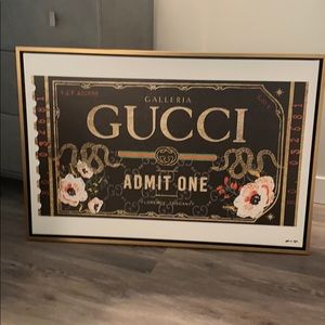 Brand new Oliver Gal Gucci painting